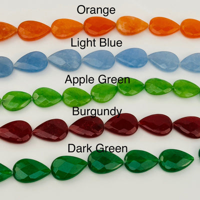 you select the color of the crystal beads
