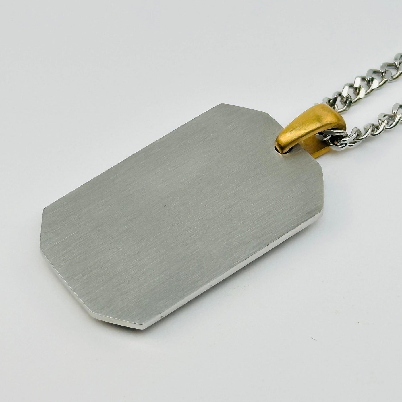 back side of the crystal pendant 