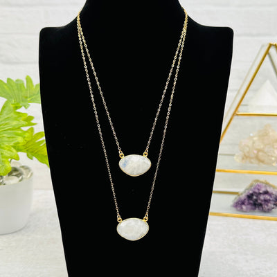necklaces are adjustable from 16" to 18"