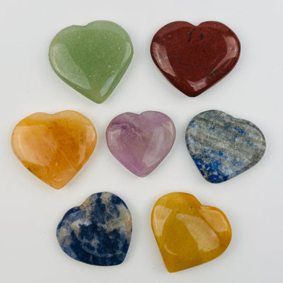 Chakra Stones - Heart Shaped Chakra Stone -