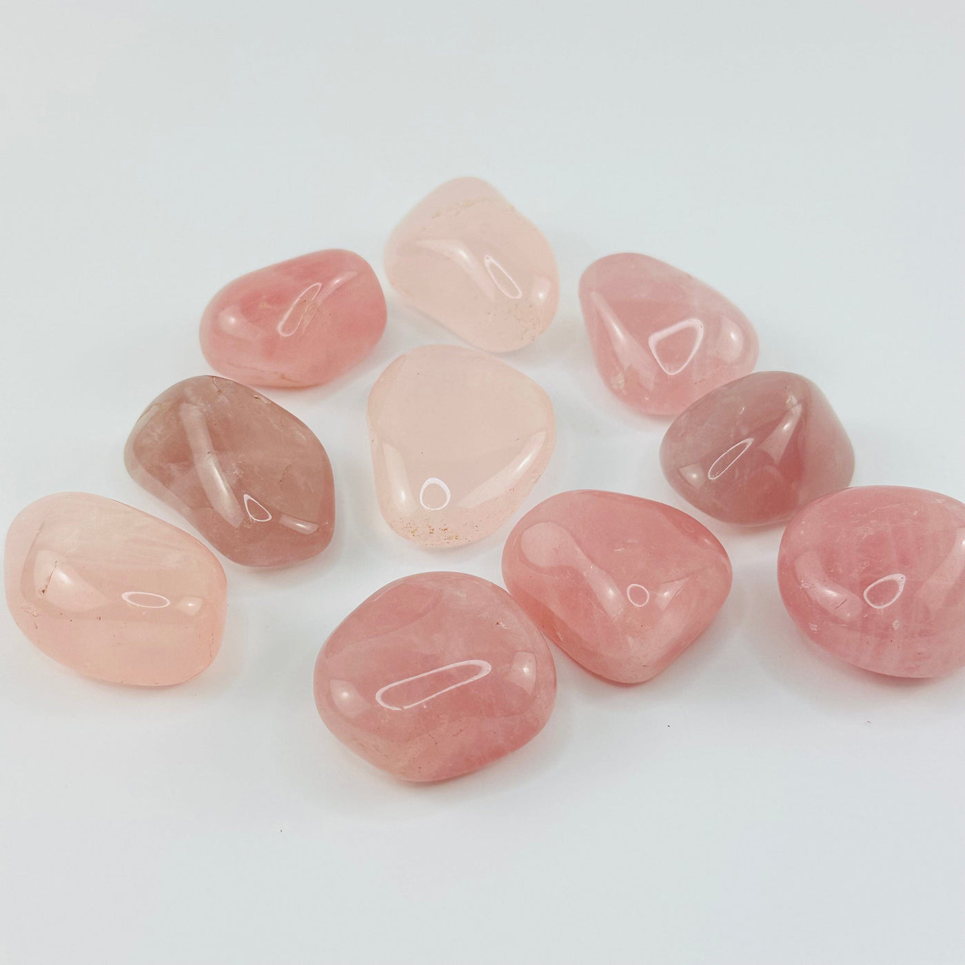 Rose Quartz Extra Quality Tumbled Stone - Choose 1 or 5 pcs 