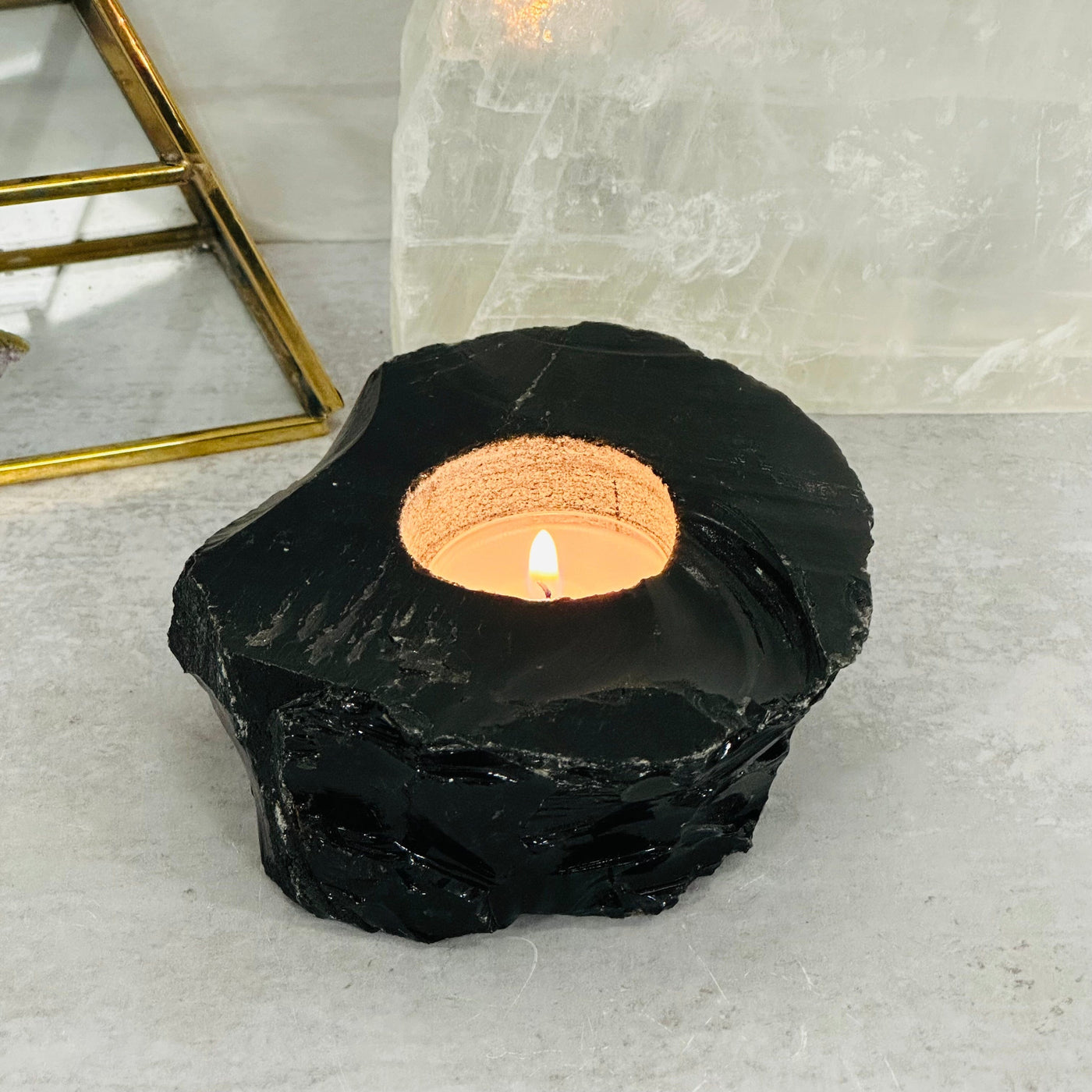 candle holder displayed as home decor 