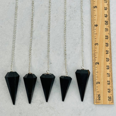 pendulums may vary slightly in sizes
