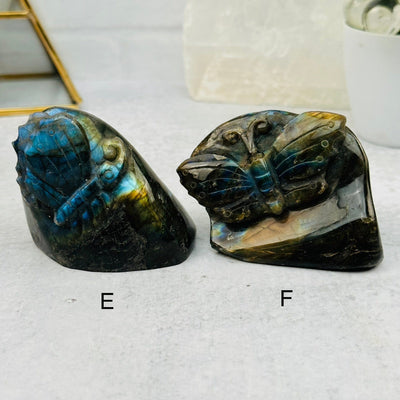 you select your favorite one! Carved Labradorite Butterfly cut base