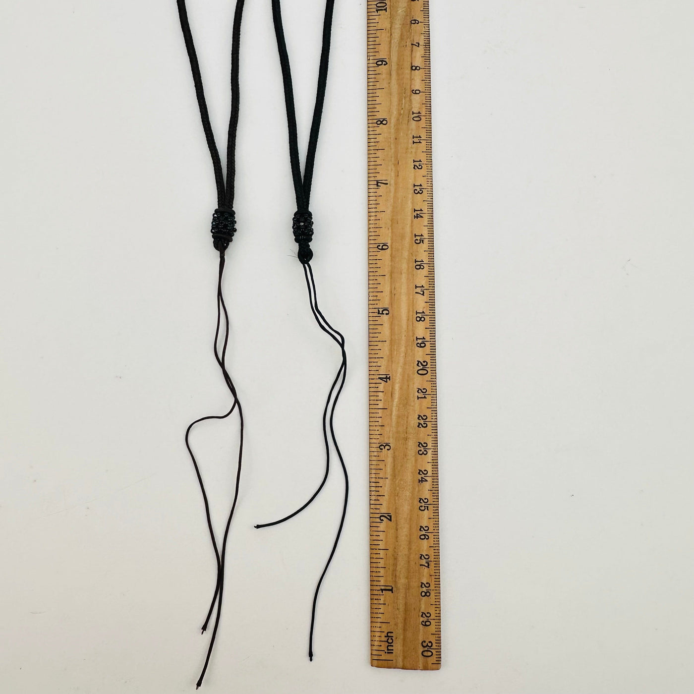 close up of the bottom of the necklace where you can add a personal pendant 