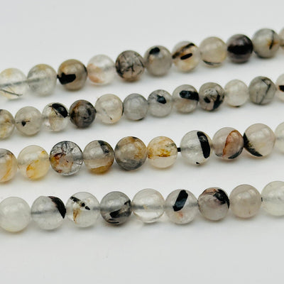 close up of the details on these crystal beads 