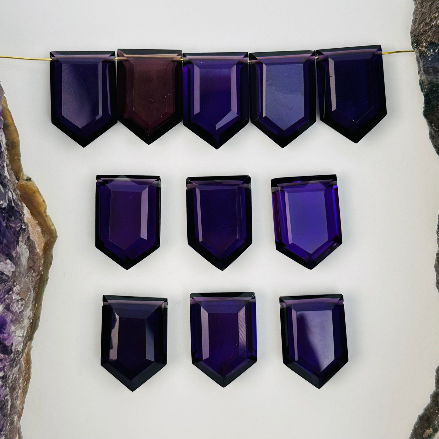 multiple beads displayed to show the differences in the color shades 