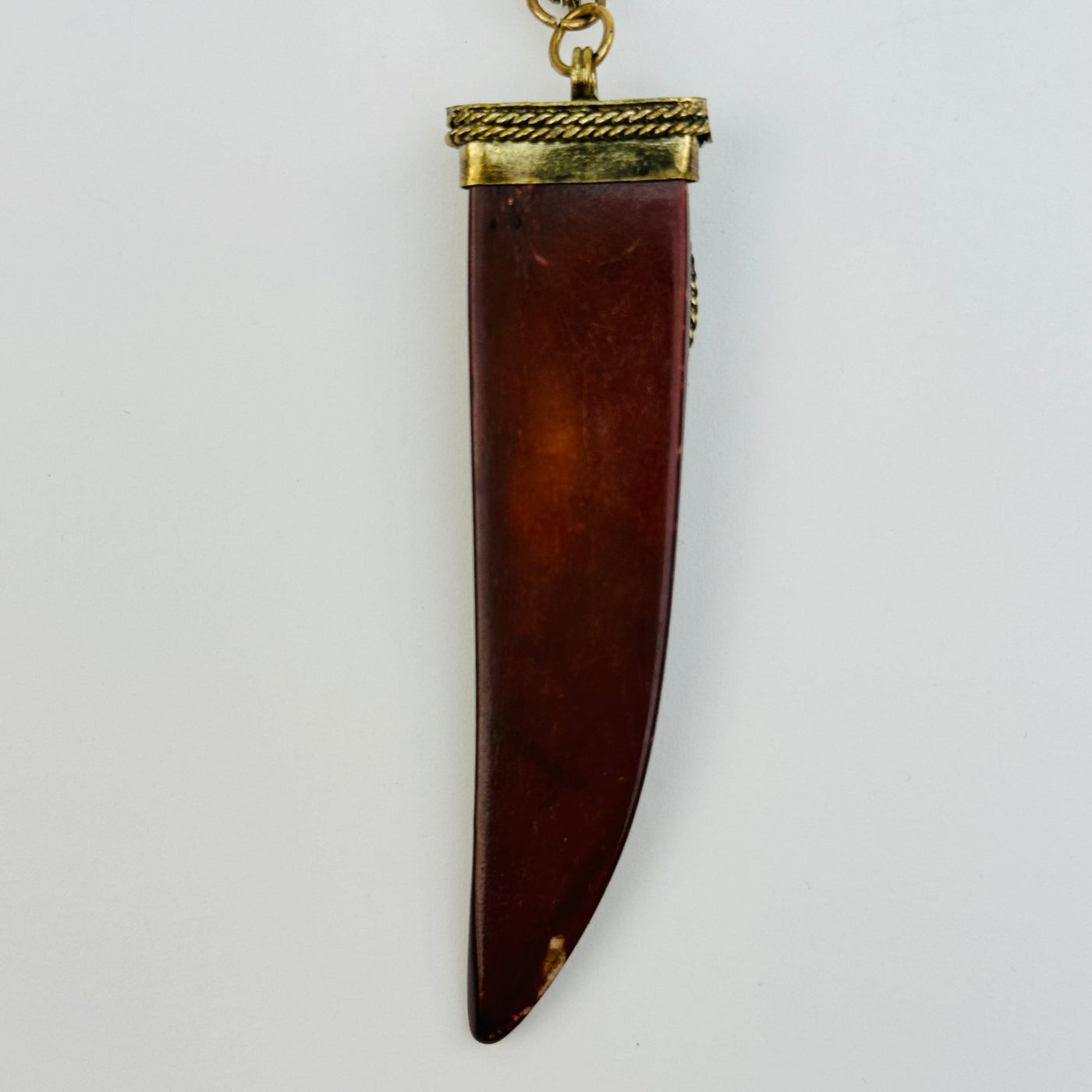 back side of the necklace pendant 