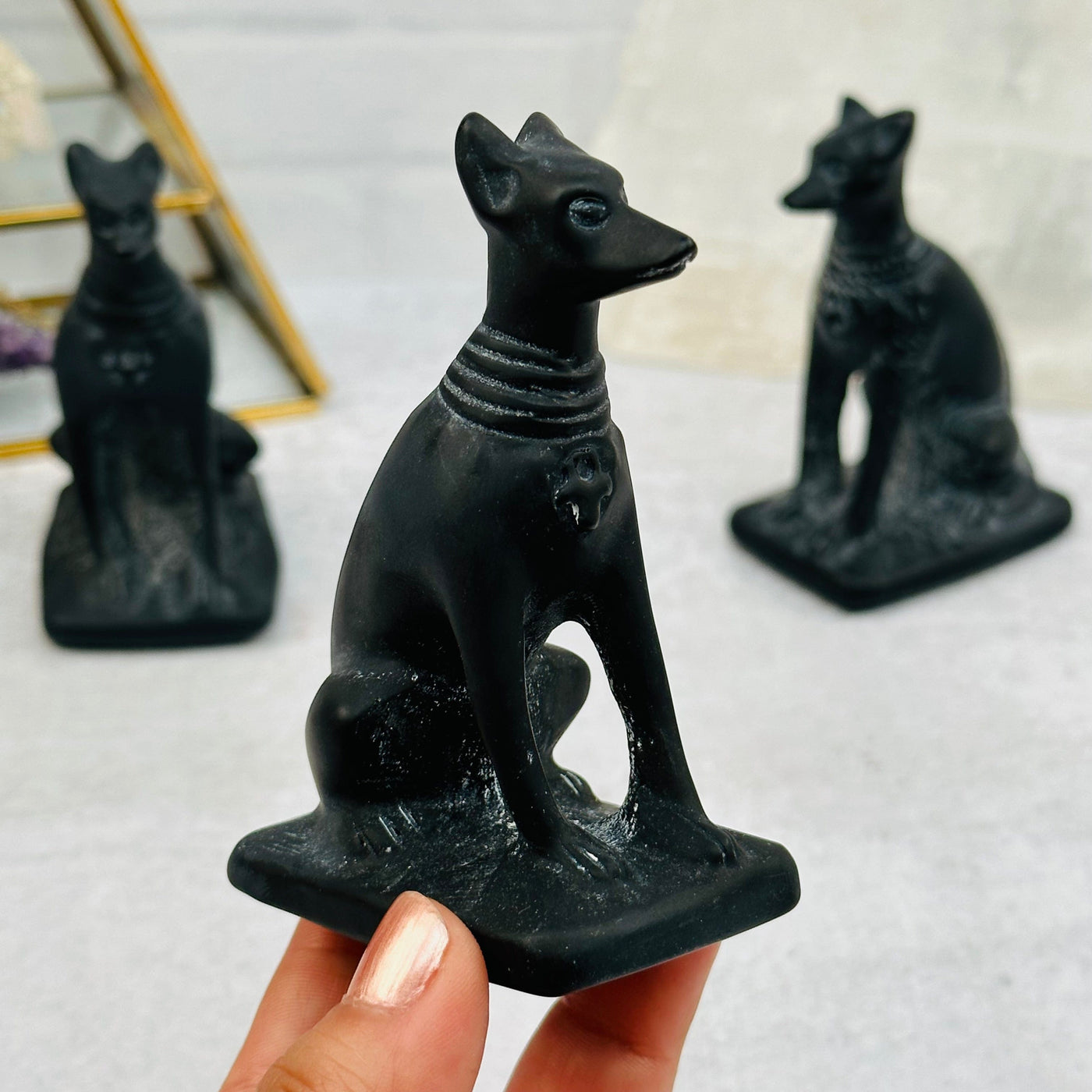 Black Obsidian Dog - Sophisticated Canine