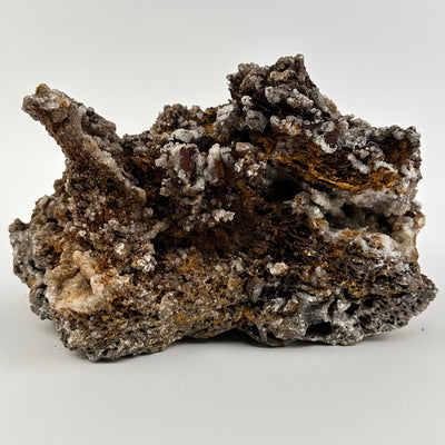 close up of the details on this crystal formation