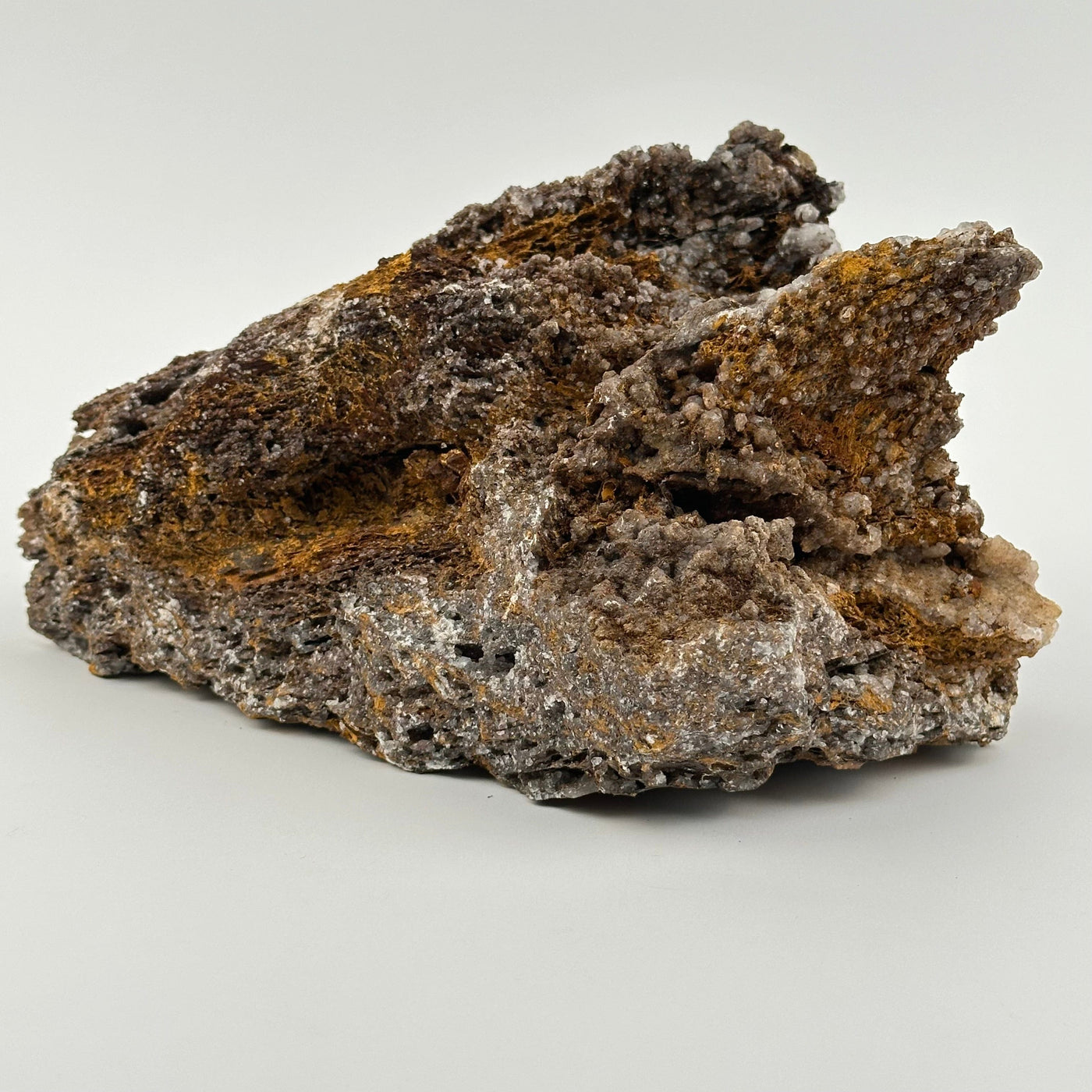 back side of the Natural Calcite Crystal Formation