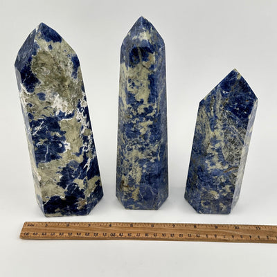  Sodalite Polished Crystal Point - You Choose -