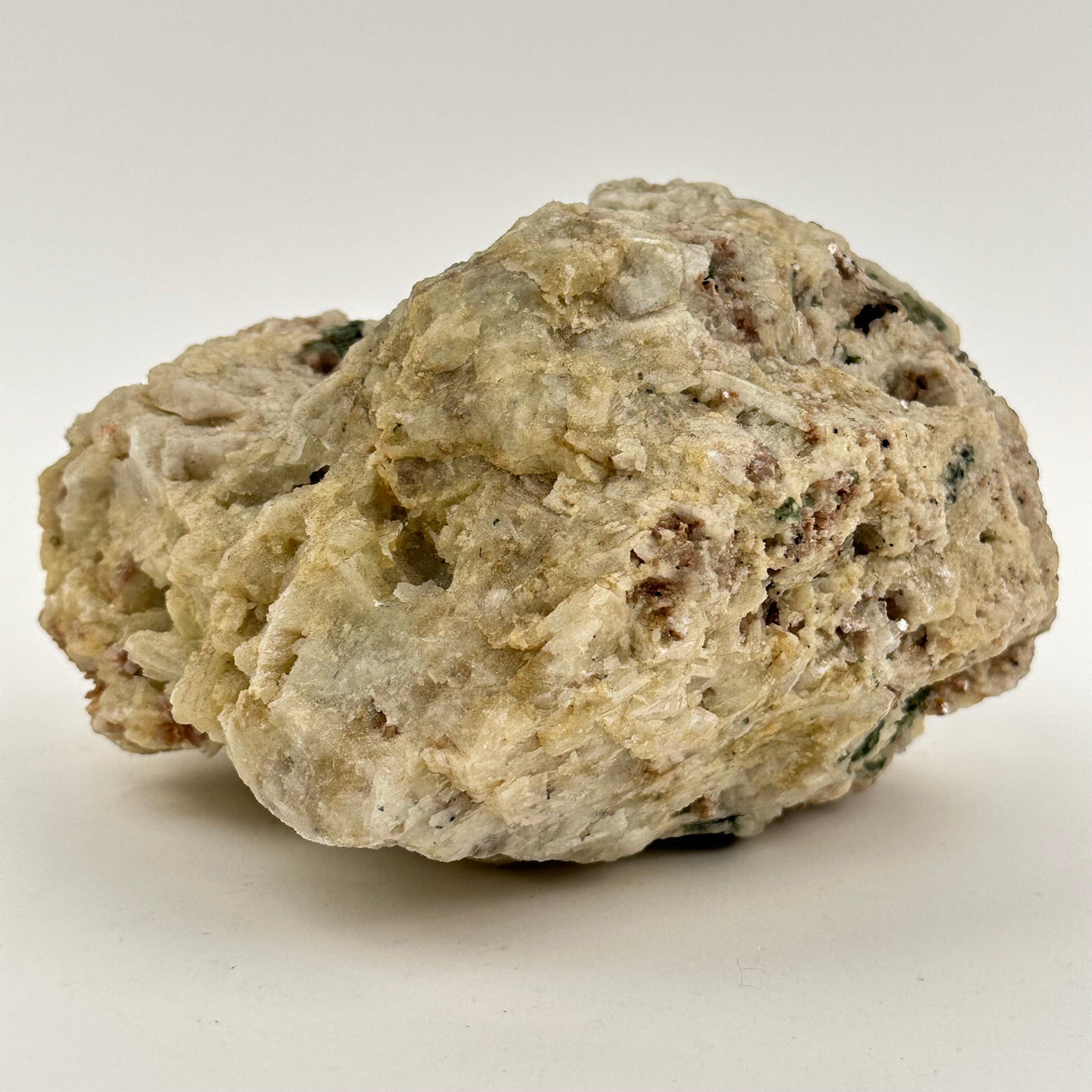 back side of the crystal cluster