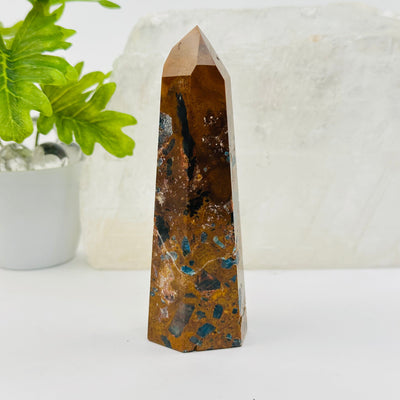 crystal point displayed as home decor