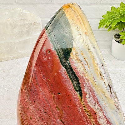  Ocean Jasper Large Tumbled Stone comes with a smooth polished feel 