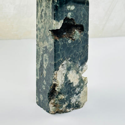 crystal point has natural inclusions 