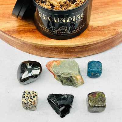 set comes with six intentional crystals 