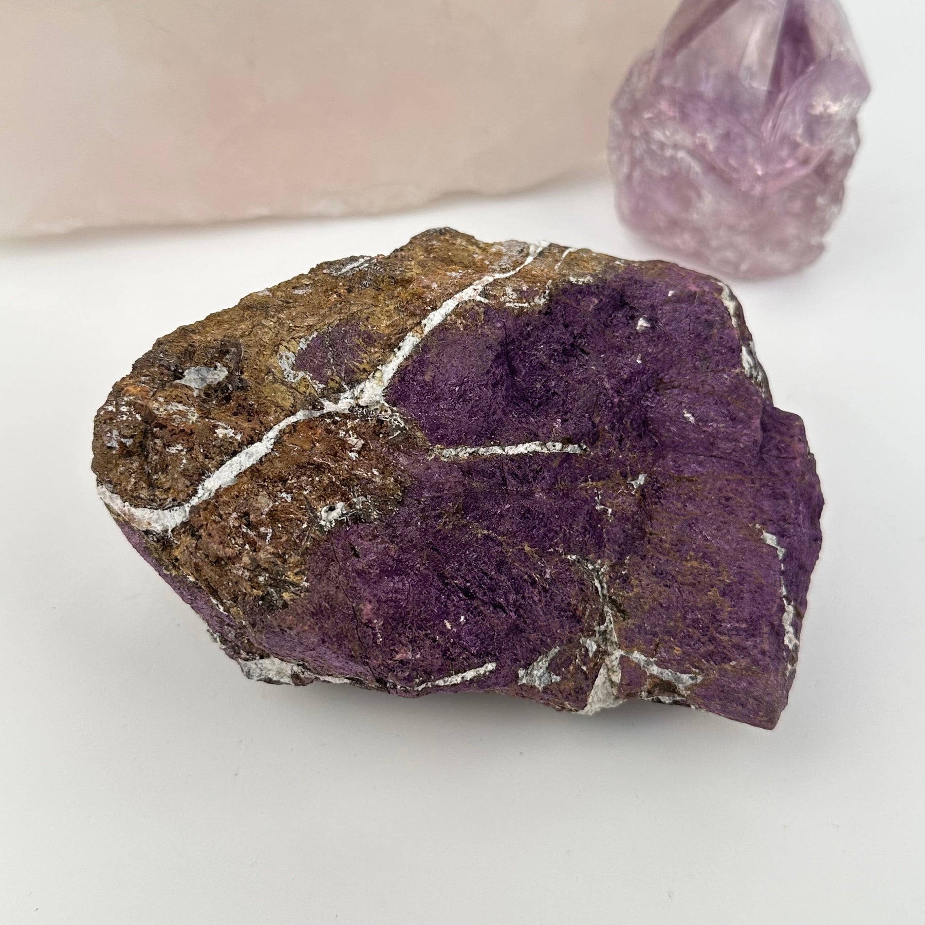 Peperite Stone Purpurite Rough Stone Crystal – Rock Paradise