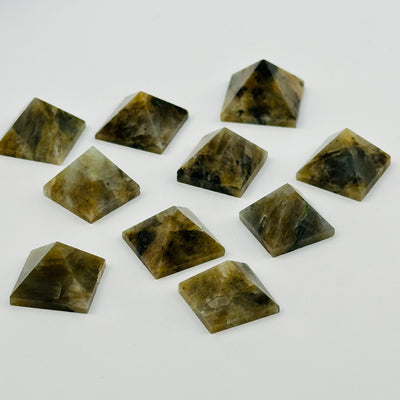 crystal labradorite pyramids sold by piece 