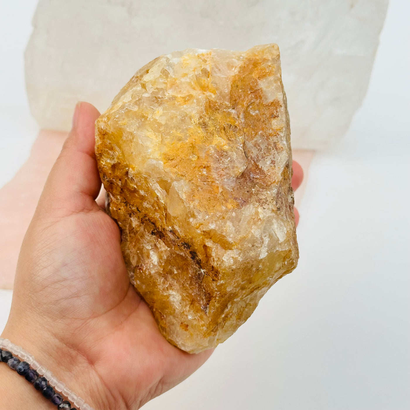 olden healer crystal in hand for size reference 