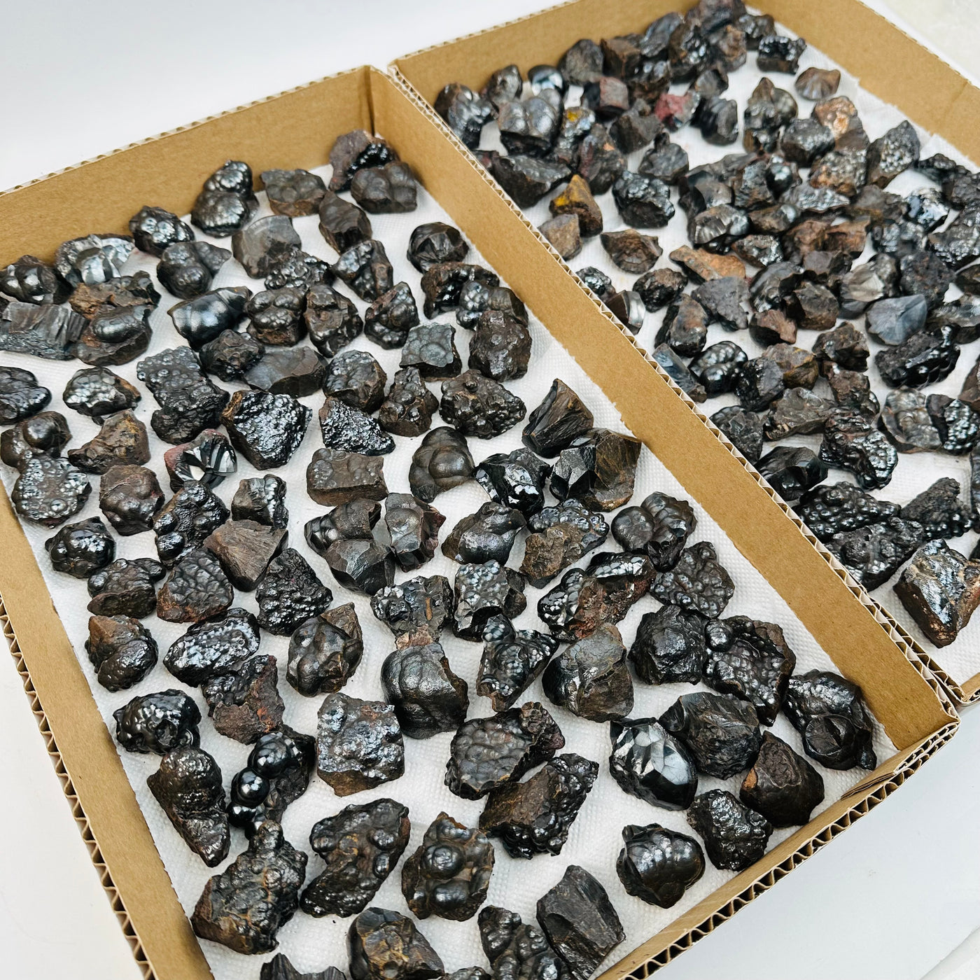 Botryoidal Hematite crystals are sold in bulk 