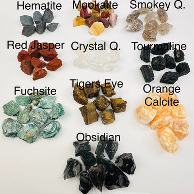 your select the crystal type, sold by half or one pound bags