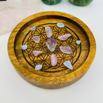 tray can be used as a crystal grid 