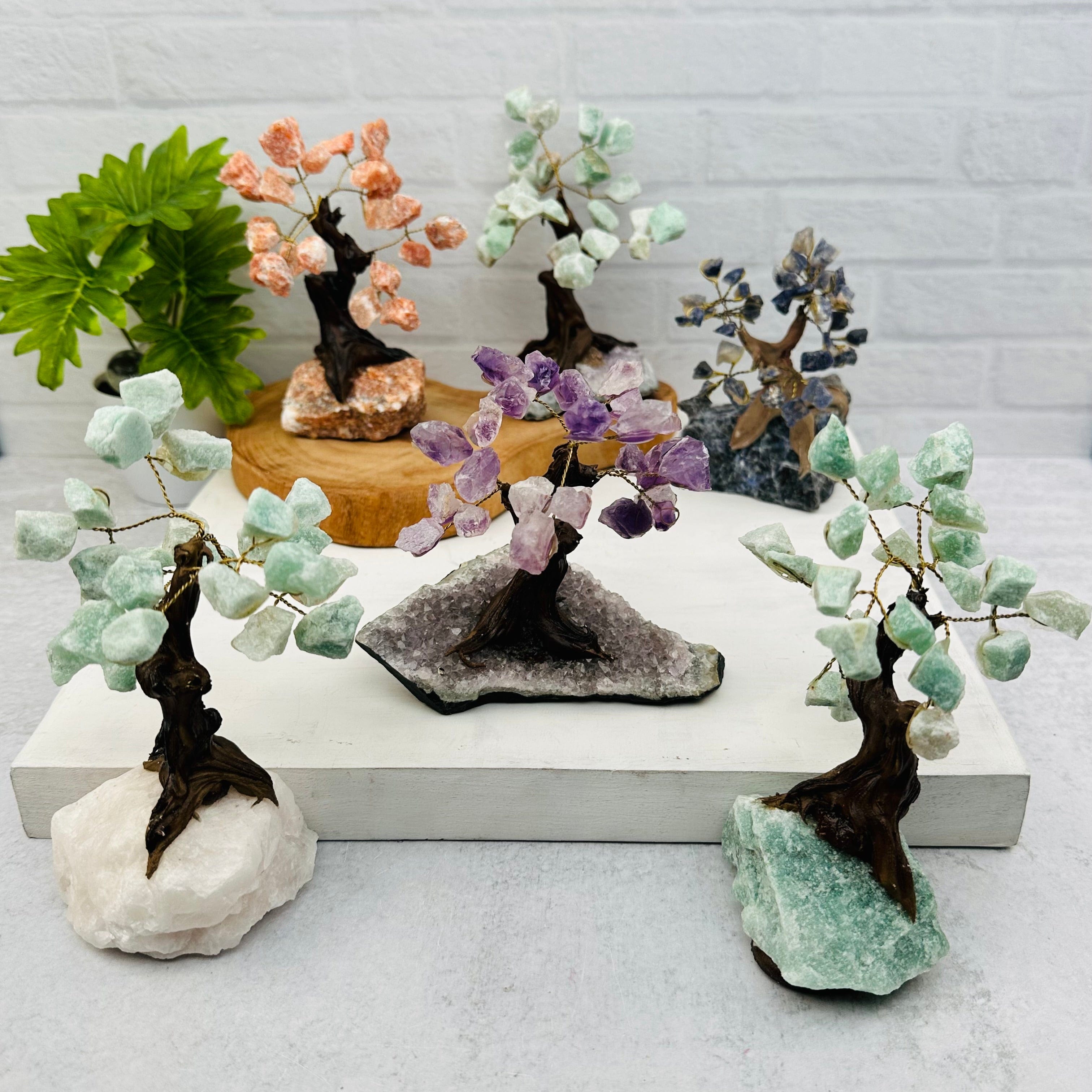 Crystal Trees - Gemstone Crystal Trees with Crystal Stone Base – Rock ...