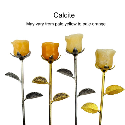 calcite may come in pale yellow or pale orange 