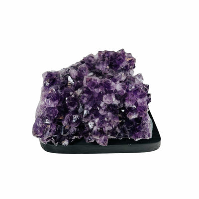 top view of the amethyst clusters 