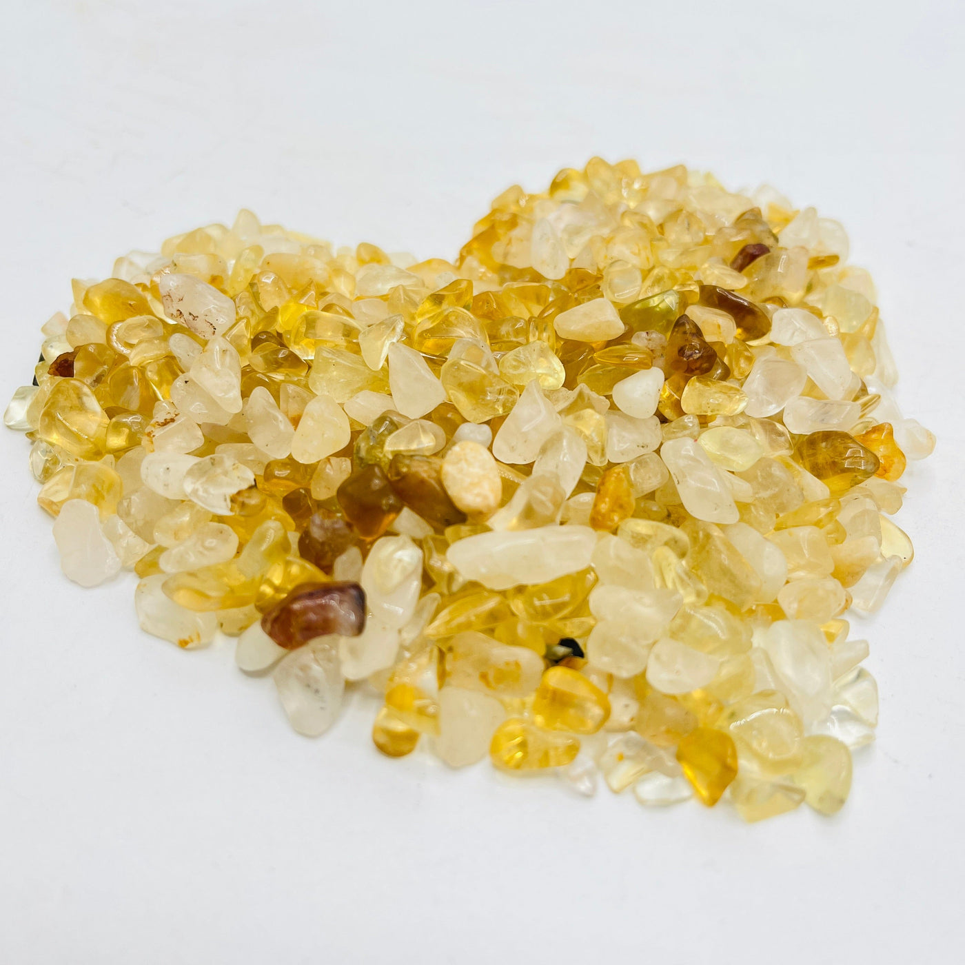 Citrine Tiny Chip Stones - Yellow Gemstones - One Pound bags