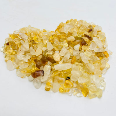 Citrine Tiny Chip Stones - Yellow Gemstones - One Pound bags