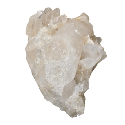 Giant Crystal Quartz Cluster #2 side view