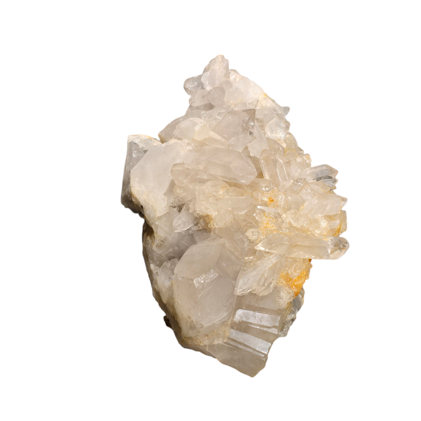 Giant Crystal Quartz Cluster #5 side view