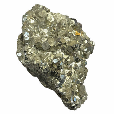 Large Pyrite cluster with Hexagon formations - Collectors Piece! -