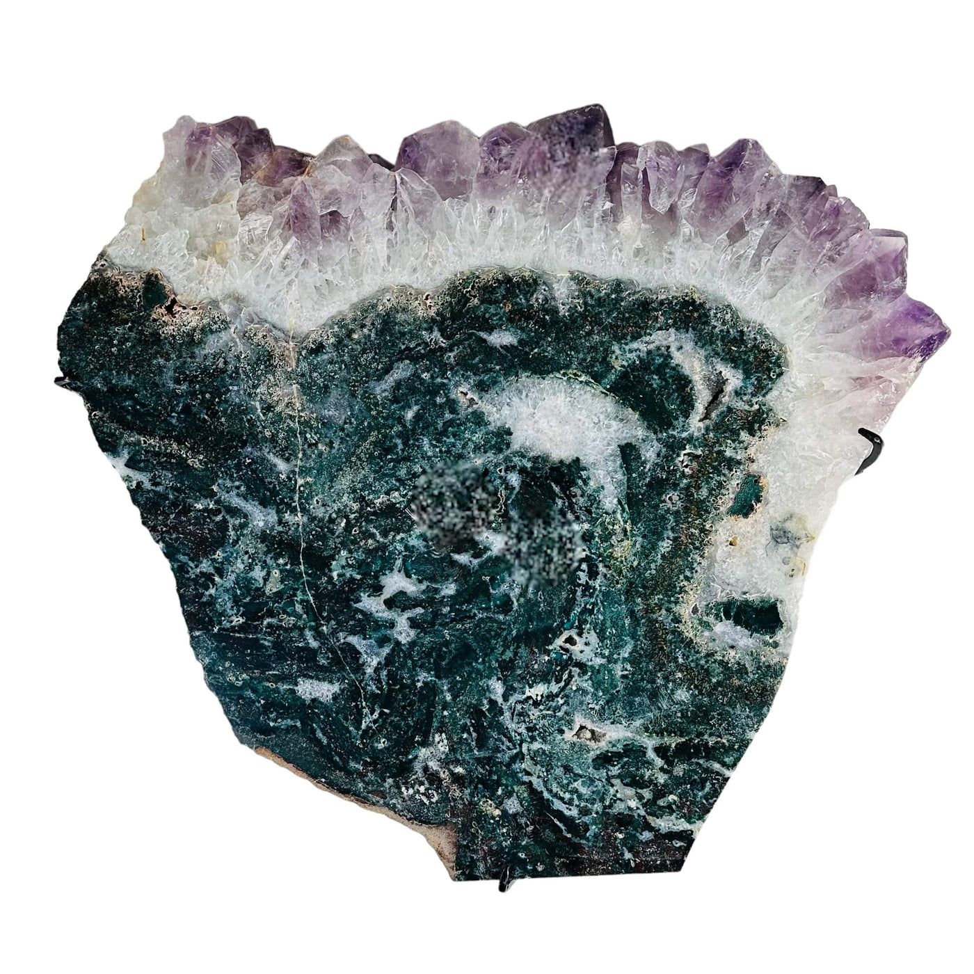 Amethyst with Jasper Wall Decor - Amazing One of A Kind -