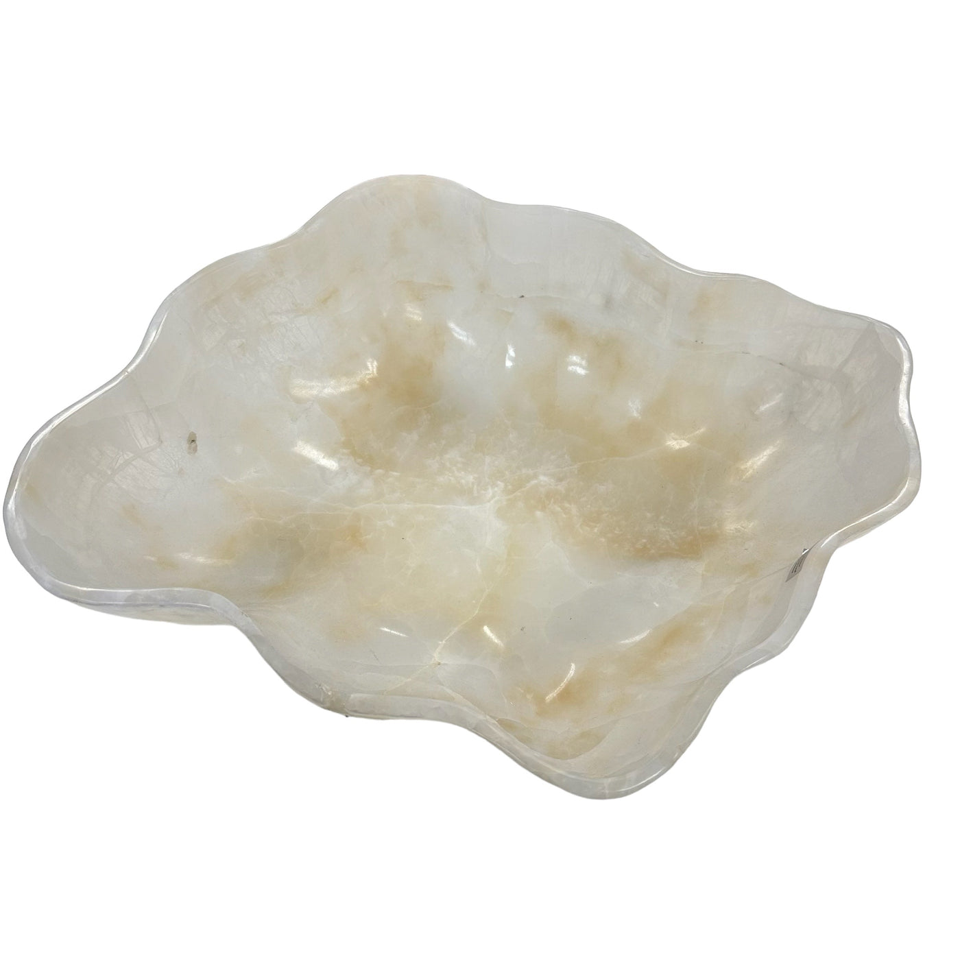 Light Colored Mexican Onyx Bowl - Large Bowl
