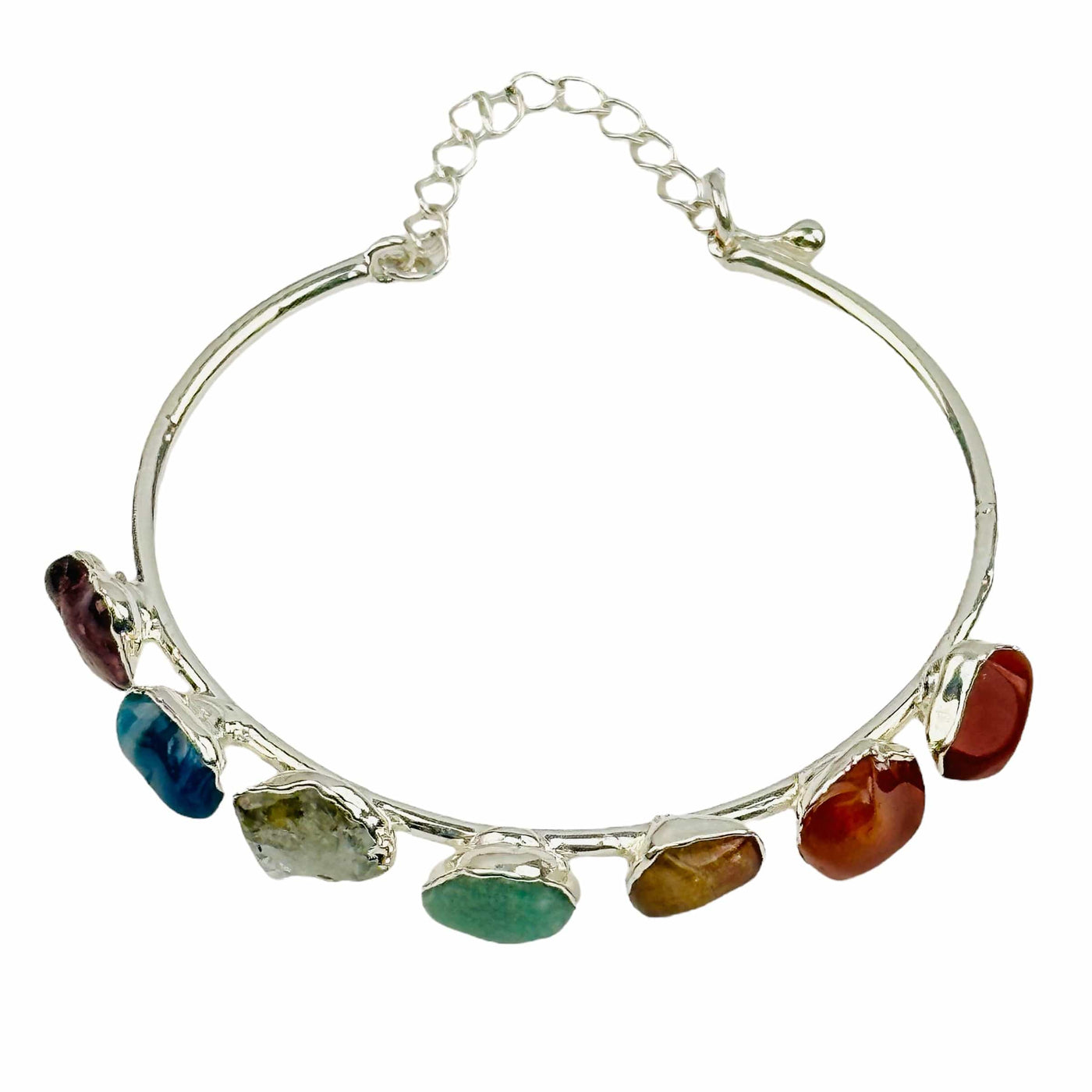 seven chakra gemstone bracelet