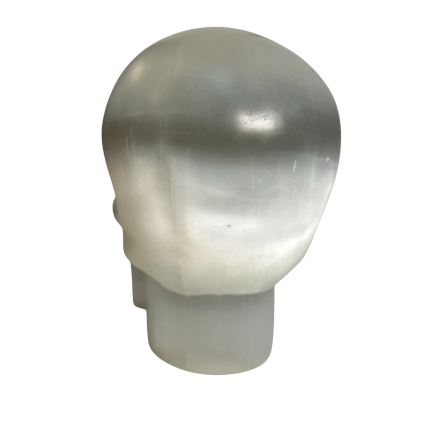 back side of the crystal skull 