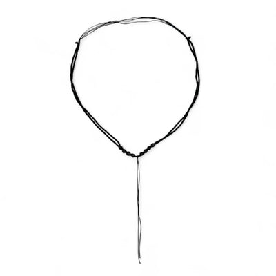 gemstone necklace can be adjusted 