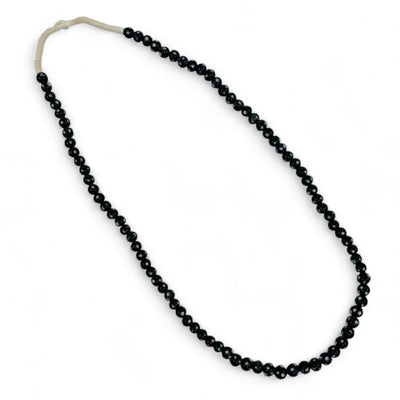 necklace has beads made from ceramic 