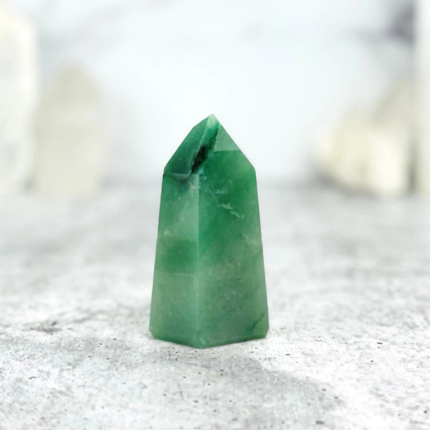 Green Aventurine Point shown from another angle