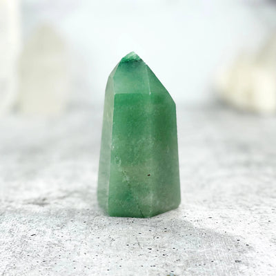 Green Aventurine Point showing another side