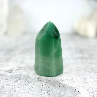 Green Aventurine Point from another angle