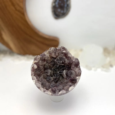 Amethyst Cluster Crystal Sphere