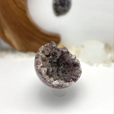 Amethyst Cluster Crystal Sphere