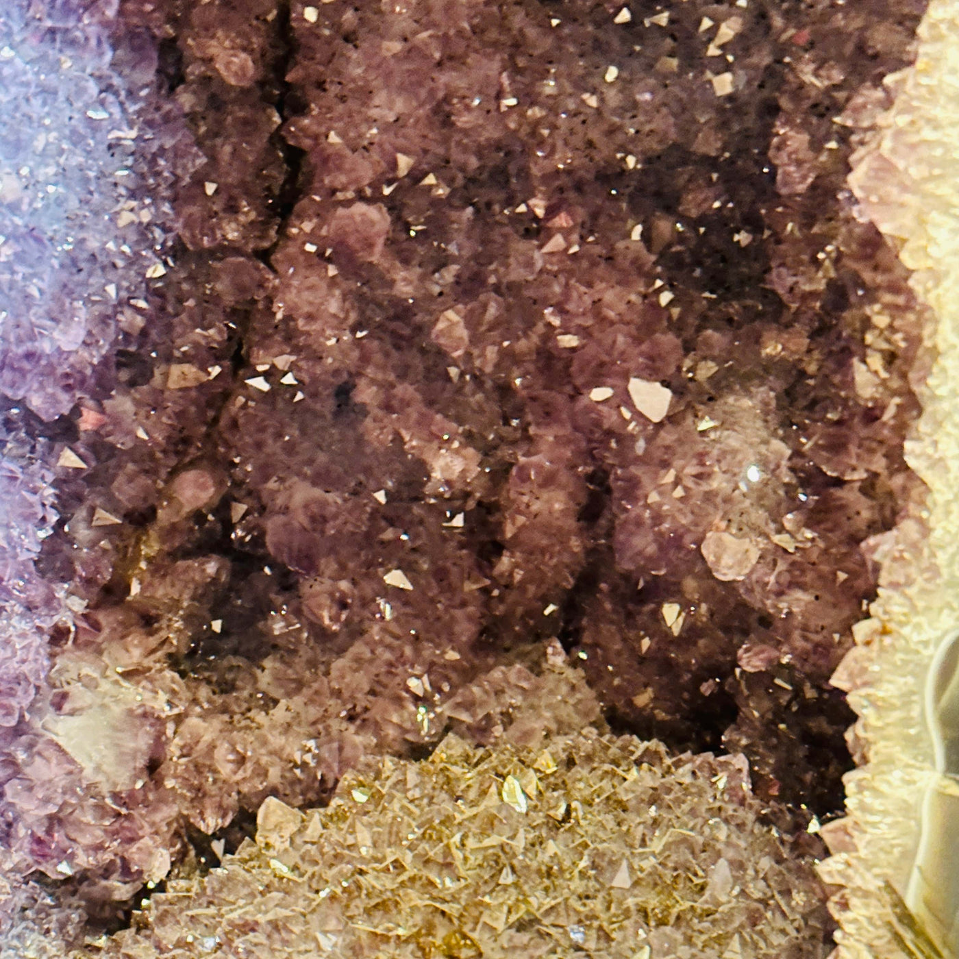 up close shot of amethyst