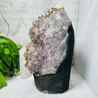  Amethyst Cathedral Cluster - OOAK - Large - side view