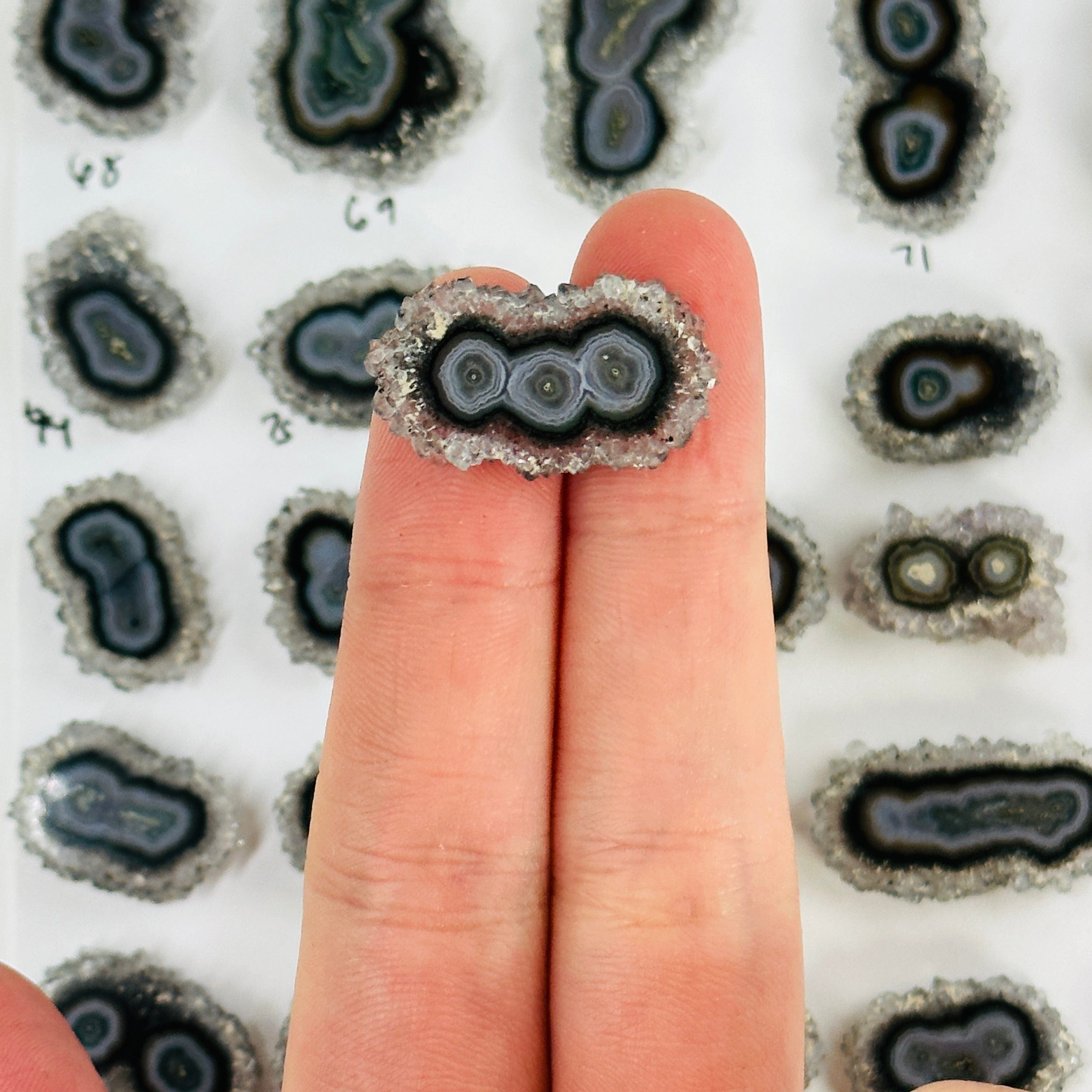 Best Freeform Rocks Freeform Amethyst Stalactite Slices YOU CHOOSE – Rock Paradise