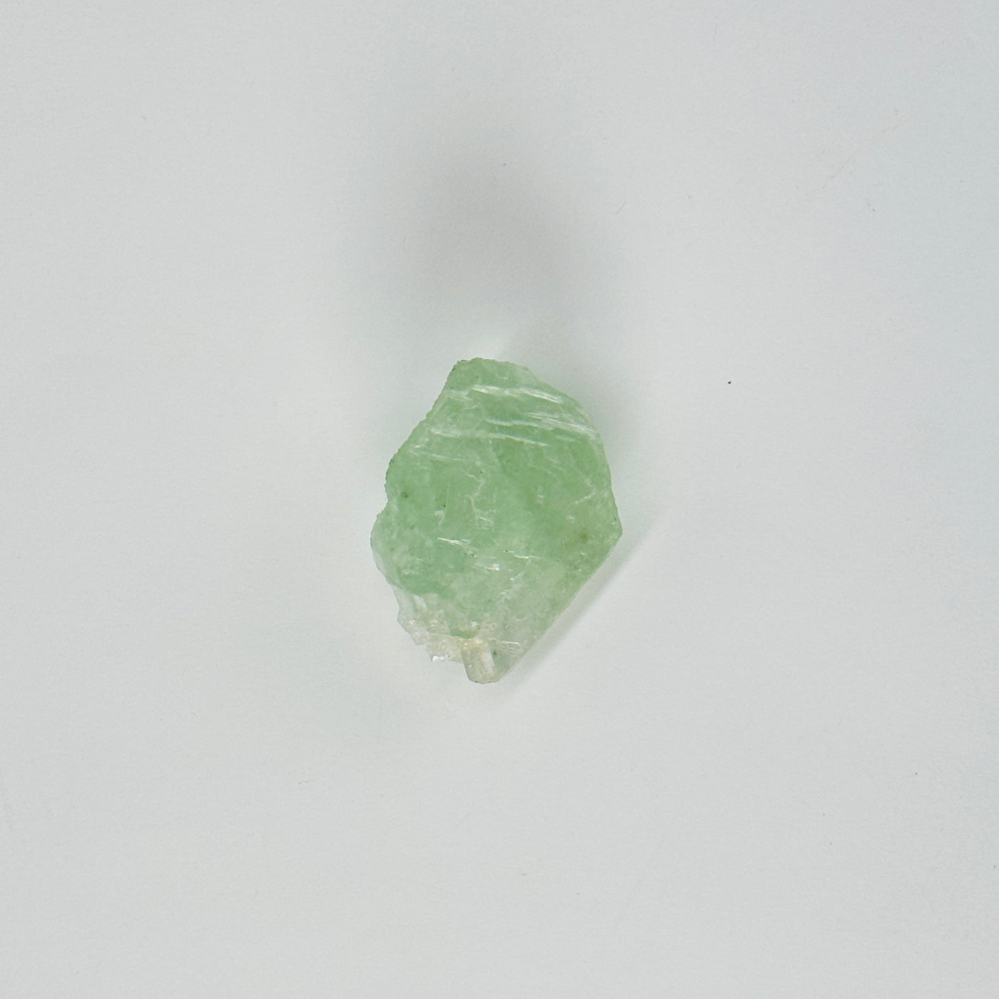 Green Fluorite with Epidote and Crystal Quartz Growth Cluster on white background